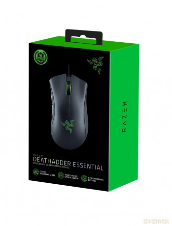 Razer - Deathadder Essential Gaming Mouse - Black