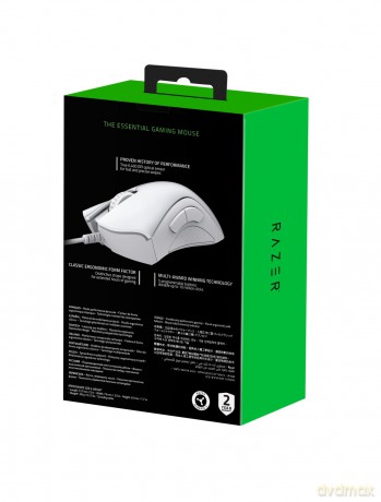 Razer - Deathadder Essential Gaming Mouse - White