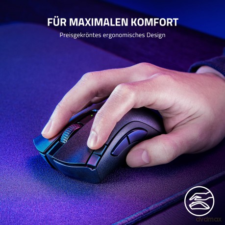 Razer - Deathadder V2 X Hyperspeed Gaming Mouse - Black
