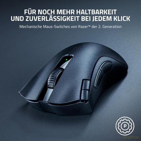 Razer - Deathadder V2 X Hyperspeed Gaming Mouse - Black