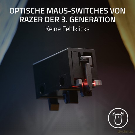 Razer - Deathadder V3 Gaming Mouse - Black