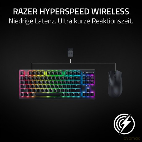 Razer - Deathadder V3 Hyperspeed Gaming Mouse - Black
