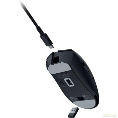 Razer - Deathadder V3 Hyperspeed Gaming Mouse - Black