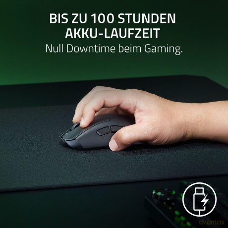 Razer - Deathadder V3 Hyperspeed Gaming Mouse - Black