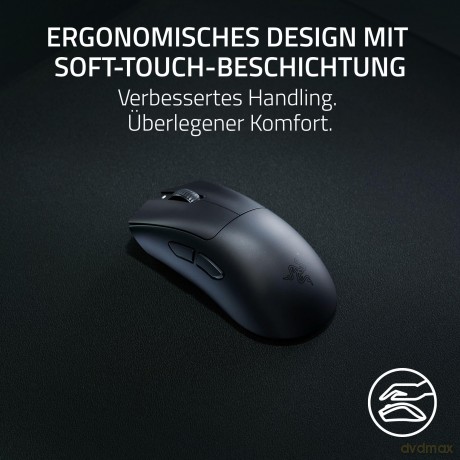 Razer - Deathadder V3 Hyperspeed Gaming Mouse - Black