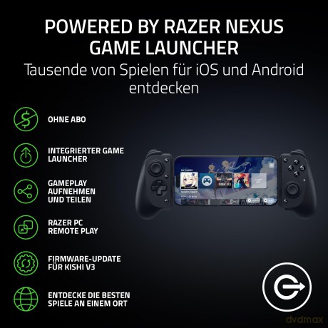 Pad bezprzewodowy Razer - Kishi V3 mobile gaming controller