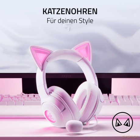 Razer - Kraken Kitty V2 - White