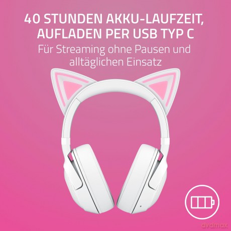 Razer - Kraken Kitty V2 BT - White