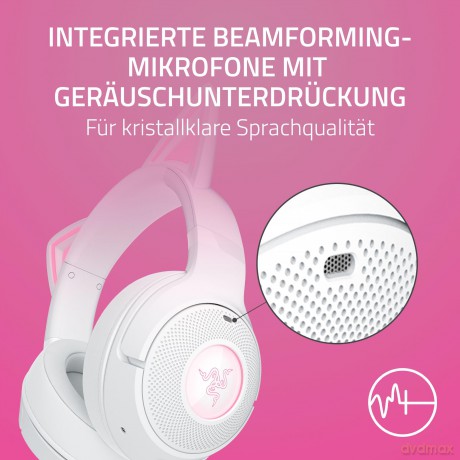 Razer - Kraken Kitty V2 BT - White