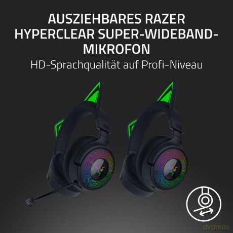 Razer - Kraken Kitty V3 Pro - Black