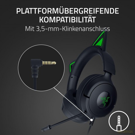 Razer - Kraken Kitty V3 X - Black