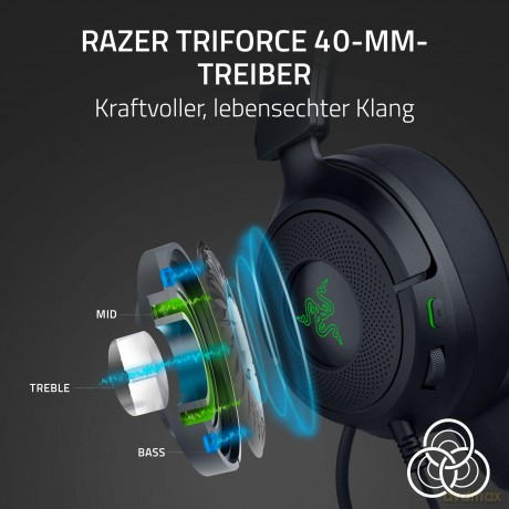 Razer - Kraken Kitty V3 X - Black