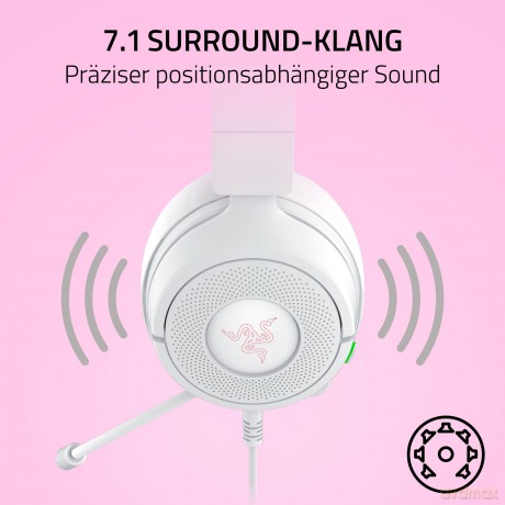 Razer - Kraken Kitty V3 X - White