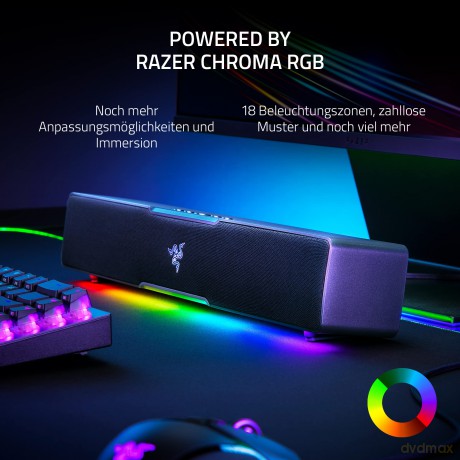 Razer - LEVIATHAN V2 X - Compact PC Gaming Soundbar