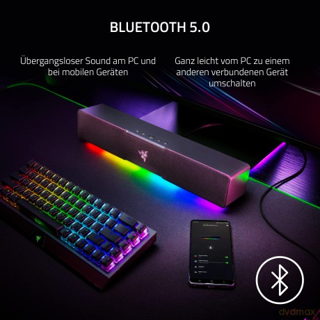 Razer - LEVIATHAN V2 X - Compact PC Gaming Soundbar