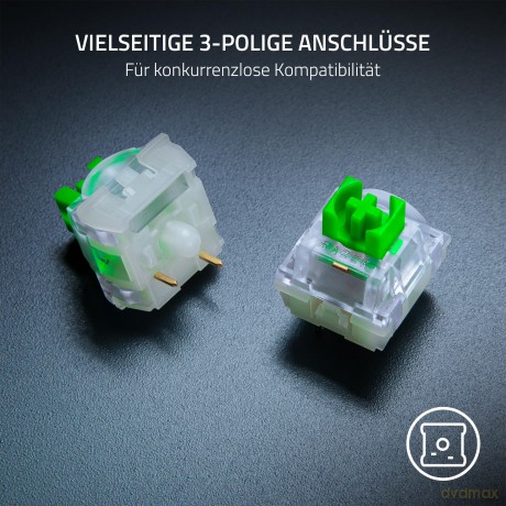 Razer - Mechanical Switches Pack - Green Clicky