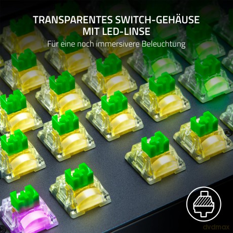 Razer - Mechanical Switches Pack - Green Clicky