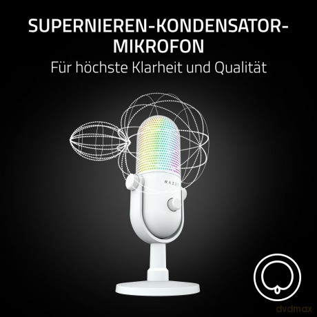 Razer - Seiren V3 Chroma - White