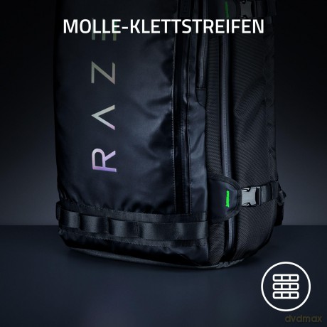 Razer Rogue 17 Backpack V3 - Large Gaming Laptop Backpack - Water-Resistant