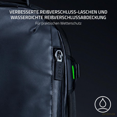 Razer Rogue 17 Backpack V3 - Large Gaming Laptop Backpack - Water-Resistant