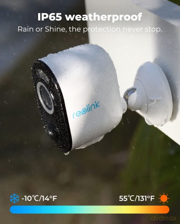 Reolink - Argus 3 Pro (B330) Outdoor Battery Wi-Fi Camera - White
