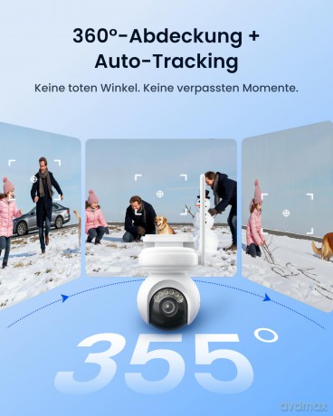 Reolink - Atlas PT Ultra (B660) 4K UHD Battery Camera - White