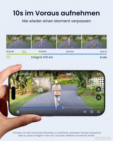 Reolink - Atlas PT Ultra (B660) 4K UHD Battery Camera - White