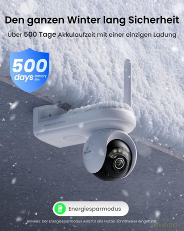 Reolink - Atlas PT Ultra (B660) 4K UHD Battery Camera - White