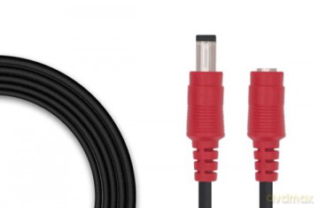 Reolink - Camera Power Extension Cable 4.5m - Black