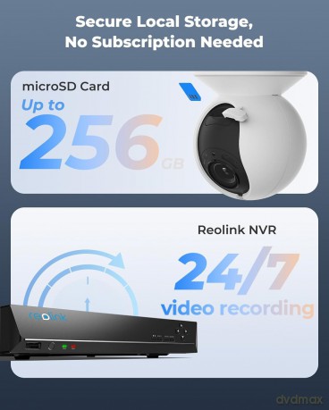 Reolink - E1 Outdoor (E540) Smart PTZ Wi-Fi Camera - White