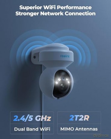 Reolink - E1 Outdoor (E540) Smart PTZ Wi-Fi Camera - White