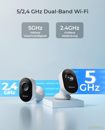Reolink - Lumus (E430) Outdoor Wi-Fi Color Night Vision Camera - White