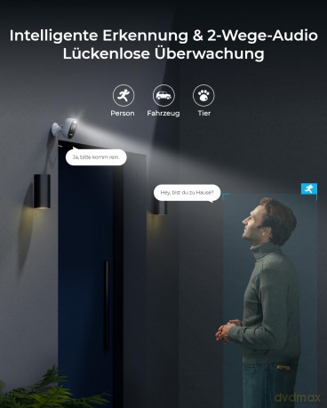 Reolink - Lumus (E430) Outdoor Wi-Fi Color Night Vision Camera - White