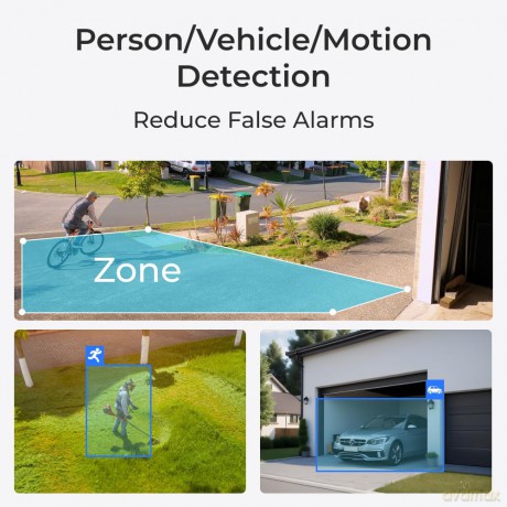 Reolink - P320 (RLC-510A) PoE IP Outdoor Camera - White