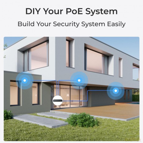 Reolink - P320 (RLC-510A) PoE IP Outdoor Camera - White