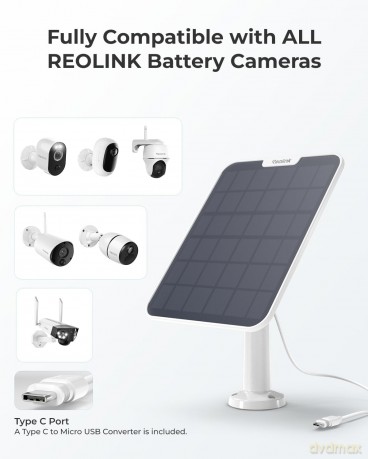 Reolink - Solar Panel 2 (6W) - White
