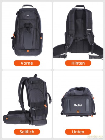 Rollei - Fotoliner L camera backpack Black