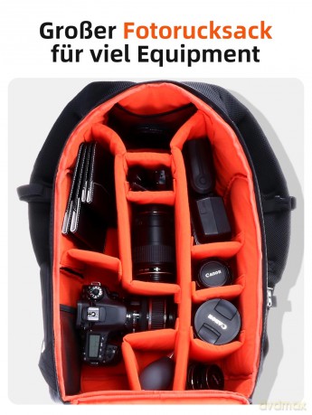 Rollei - Fotoliner L camera backpack Black