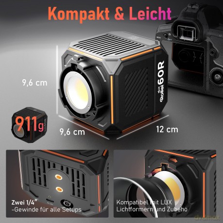 Rollei - LED Continuous Light RGB Cube 60