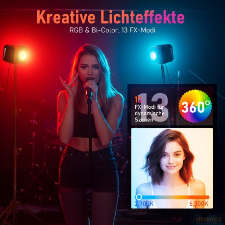 Rollei - LED Continuous Light RGB Cube 60