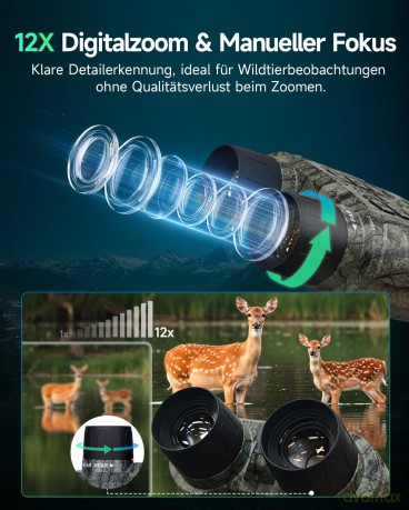 Rollei - NightVision 400 - Binoculars with 4K