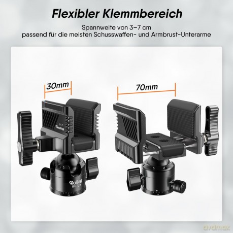 Rollei - Rifle Clamp with Ball Head