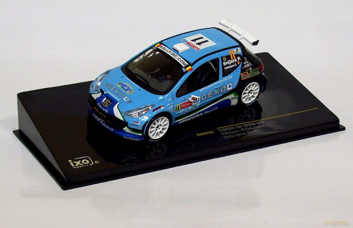 IXO Peugeot 207 S2000 #11 P. Snijers [ZABAWKA]