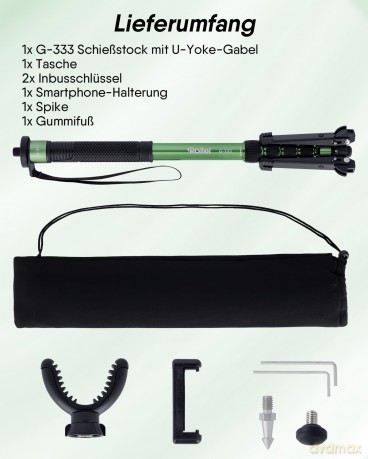 Rollei - Shooting rest tripod with U-Yoke Fork - G-333