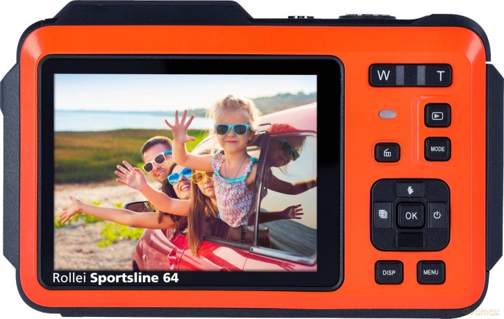 Rollei - Sportsline 64 camera selfie orange
