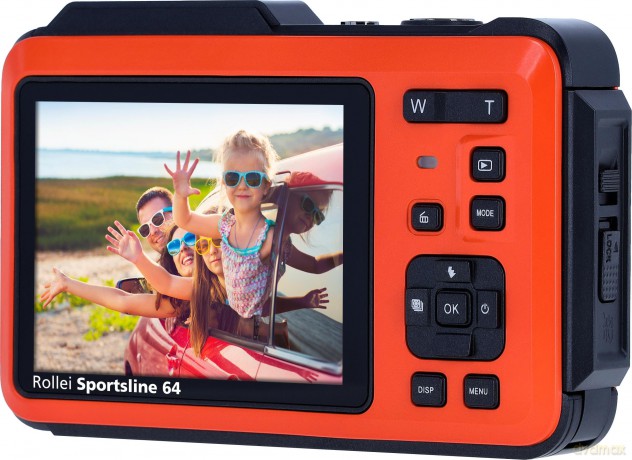 Rollei - Sportsline 64 camera selfie orange