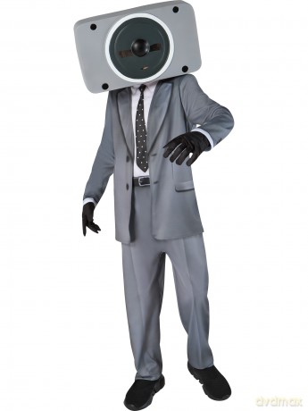 Rubies - Skibidi Toilet Child Costume - Speakerman (140 cm)