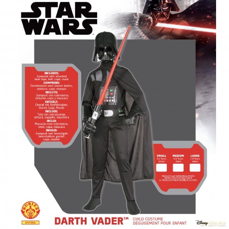 Rubies - Star Wars Costume - Darth Wader (158-170 cm)