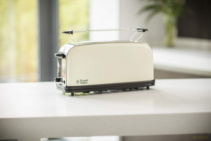 Russell Hobbs - Colours Plus 2 Slice Long Slot Toaster - Cream