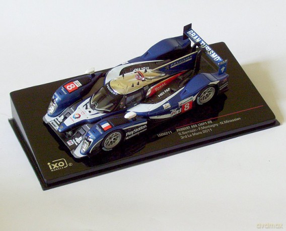 IXO Peugeot 908 LMP1 #8 S. Sarrazin [ZABAWKA]